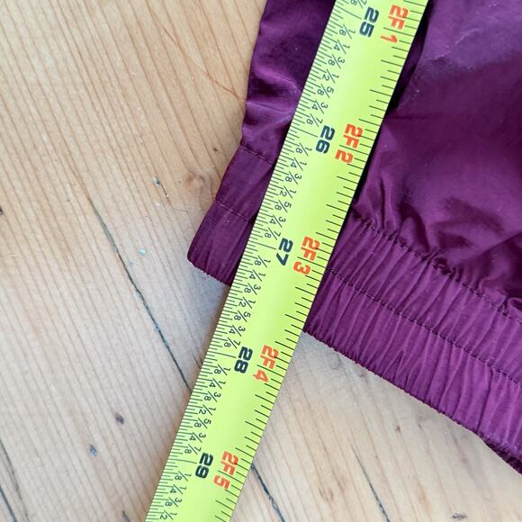 Jordan Flight Burgundy Nylon Track Pants Windbreaker Joggers S Retro Streetwear - Picture 8 of 8